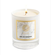 Load image into Gallery viewer, Oud &amp; Bergamot Luxury Scented Candle
